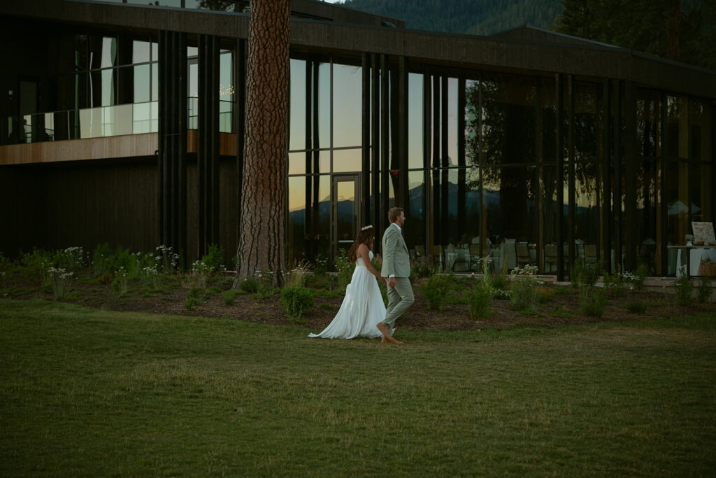 Sierra and Nate Sudfeld’s wedding at Black Butte Ranch in Sisters, Oregon — a romantic celebration surrounded by mountain views, golden light, and a joyful dance-filled evening