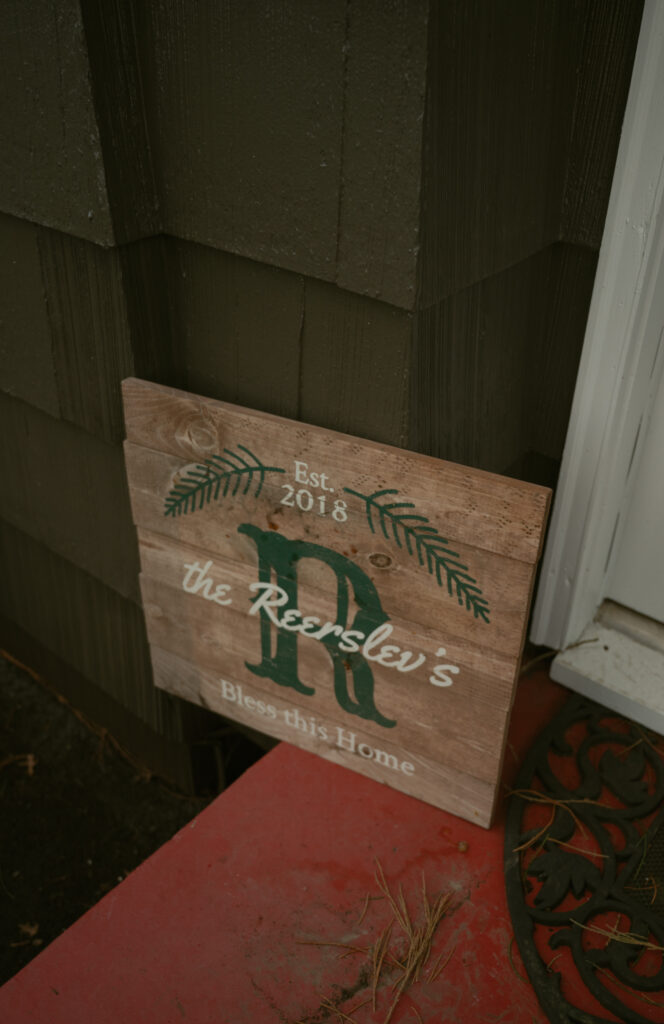 A family home session